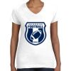 Women's Fine Jersey V-Neck Tee Women's Fine Jersey V-Neck Tee Thumbnail
