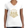 Women's Fine Jersey V-Neck Tee Women's Fine Jersey V-Neck Tee Thumbnail