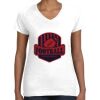 Women's Fine Jersey V-Neck Tee Women's Fine Jersey V-Neck Tee Thumbnail
