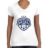 Women's Fine Jersey V-Neck Tee Women's Fine Jersey V-Neck Tee Thumbnail