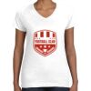 Women's Fine Jersey V-Neck Tee Women's Fine Jersey V-Neck Tee Thumbnail