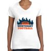 Women's Fine Jersey V-Neck Tee Women's Fine Jersey V-Neck Tee Thumbnail
