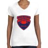 Women's Fine Jersey V-Neck Tee Women's Fine Jersey V-Neck Tee Thumbnail