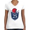 Women's Fine Jersey V-Neck Tee Women's Fine Jersey V-Neck Tee Thumbnail