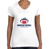Women's Fine Jersey V-Neck Tee Women's Fine Jersey V-Neck Tee Thumbnail
