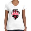 Women's Fine Jersey V-Neck Tee Women's Fine Jersey V-Neck Tee Thumbnail