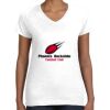Women's Fine Jersey V-Neck Tee Women's Fine Jersey V-Neck Tee Thumbnail