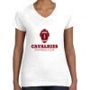 Women's Fine Jersey V-Neck Tee Women's Fine Jersey V-Neck Tee Thumbnail