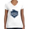Women's Fine Jersey V-Neck Tee Women's Fine Jersey V-Neck Tee Thumbnail