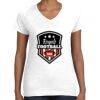 Women's Fine Jersey V-Neck Tee Women's Fine Jersey V-Neck Tee Thumbnail