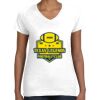 Women's Fine Jersey V-Neck Tee Women's Fine Jersey V-Neck Tee Thumbnail