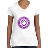 Women's Fine Jersey V-Neck Tee Women's Fine Jersey V-Neck Tee Thumbnail