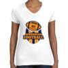 Women's Fine Jersey V-Neck Tee Women's Fine Jersey V-Neck Tee Thumbnail