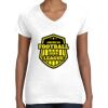 Women's Fine Jersey V-Neck Tee Women's Fine Jersey V-Neck Tee Thumbnail
