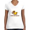 Women's Fine Jersey V-Neck Tee Women's Fine Jersey V-Neck Tee Thumbnail