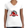 Women's Fine Jersey V-Neck Tee Women's Fine Jersey V-Neck Tee Thumbnail