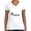 Women's Fine Jersey V-Neck Tee Women's Fine Jersey V-Neck Tee Thumbnail
