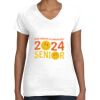 Women's Fine Jersey V-Neck Tee Women's Fine Jersey V-Neck Tee Thumbnail