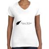 Women's Fine Jersey V-Neck Tee Women's Fine Jersey V-Neck Tee Thumbnail