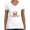 Women's Fine Jersey V-Neck Tee Women's Fine Jersey V-Neck Tee Thumbnail