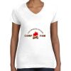 Women's Fine Jersey V-Neck Tee Women's Fine Jersey V-Neck Tee Thumbnail