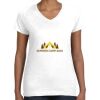 Women's Fine Jersey V-Neck Tee Women's Fine Jersey V-Neck Tee Thumbnail