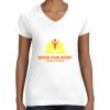 Women's Fine Jersey V-Neck Tee Women's Fine Jersey V-Neck Tee Thumbnail