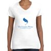 Women's Fine Jersey V-Neck Tee Women's Fine Jersey V-Neck Tee Thumbnail