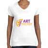 Women's Fine Jersey V-Neck Tee Women's Fine Jersey V-Neck Tee Thumbnail