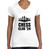 Women's Fine Jersey V-Neck Tee Women's Fine Jersey V-Neck Tee Thumbnail