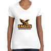 Women's Fine Jersey V-Neck Tee Women's Fine Jersey V-Neck Tee Thumbnail