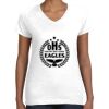 Women's Fine Jersey V-Neck Tee Women's Fine Jersey V-Neck Tee Thumbnail