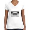 Women's Fine Jersey V-Neck Tee Women's Fine Jersey V-Neck Tee Thumbnail