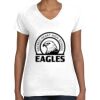 Women's Fine Jersey V-Neck Tee Women's Fine Jersey V-Neck Tee Thumbnail