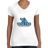 Women's Fine Jersey V-Neck Tee Women's Fine Jersey V-Neck Tee Thumbnail