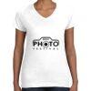 Women's Fine Jersey V-Neck Tee Women's Fine Jersey V-Neck Tee Thumbnail