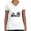 Women's Fine Jersey V-Neck Tee Women's Fine Jersey V-Neck Tee Thumbnail