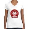 Women's Fine Jersey V-Neck Tee Women's Fine Jersey V-Neck Tee Thumbnail