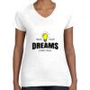 Women's Fine Jersey V-Neck Tee Women's Fine Jersey V-Neck Tee Thumbnail