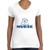 Women's Fine Jersey V-Neck Tee Women's Fine Jersey V-Neck Tee Thumbnail