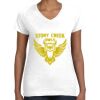 Women's Fine Jersey V-Neck Tee Women's Fine Jersey V-Neck Tee Thumbnail