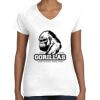 Women's Fine Jersey V-Neck Tee Women's Fine Jersey V-Neck Tee Thumbnail
