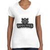 Women's Fine Jersey V-Neck Tee Women's Fine Jersey V-Neck Tee Thumbnail