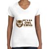 Women's Fine Jersey V-Neck Tee Women's Fine Jersey V-Neck Tee Thumbnail