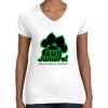 Women's Fine Jersey V-Neck Tee Women's Fine Jersey V-Neck Tee Thumbnail
