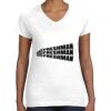 Women's Fine Jersey V-Neck Tee Women's Fine Jersey V-Neck Tee Thumbnail