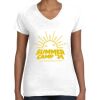 Women's Fine Jersey V-Neck Tee Women's Fine Jersey V-Neck Tee Thumbnail