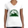 Women's Fine Jersey V-Neck Tee Women's Fine Jersey V-Neck Tee Thumbnail