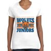 Women's Fine Jersey V-Neck Tee Women's Fine Jersey V-Neck Tee Thumbnail