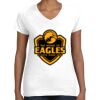 Women's Fine Jersey V-Neck Tee Women's Fine Jersey V-Neck Tee Thumbnail
